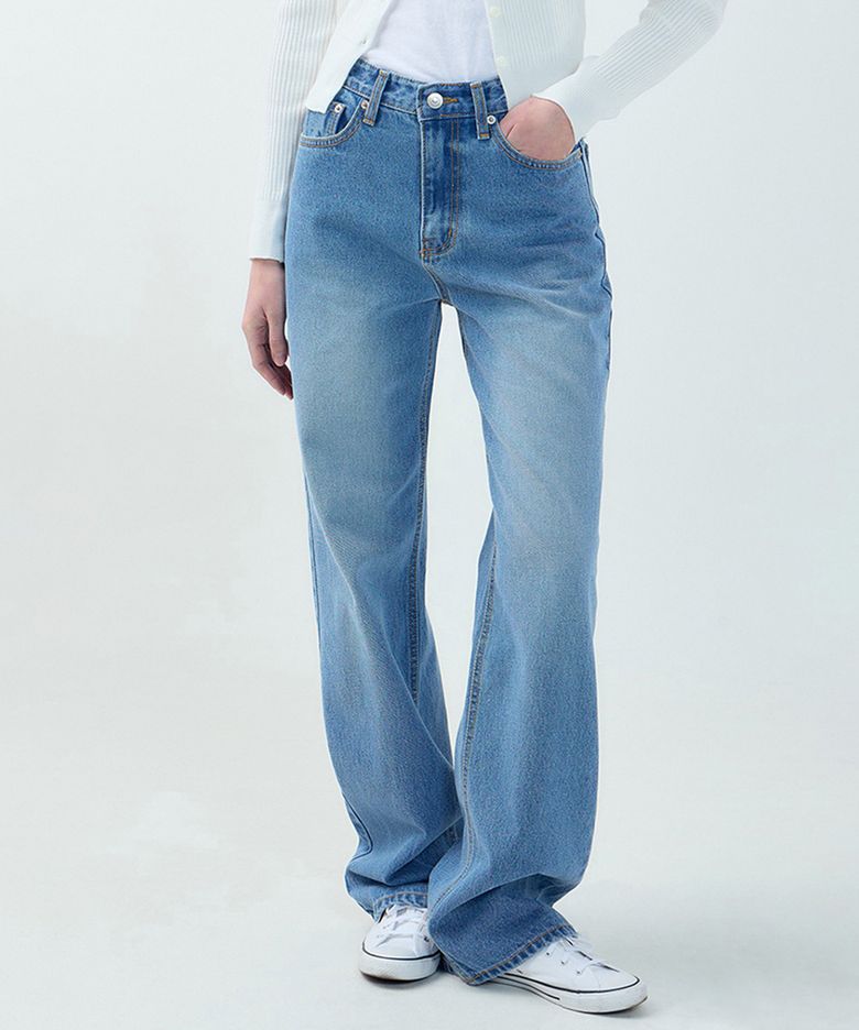 [W] 데일리 루즈 데님