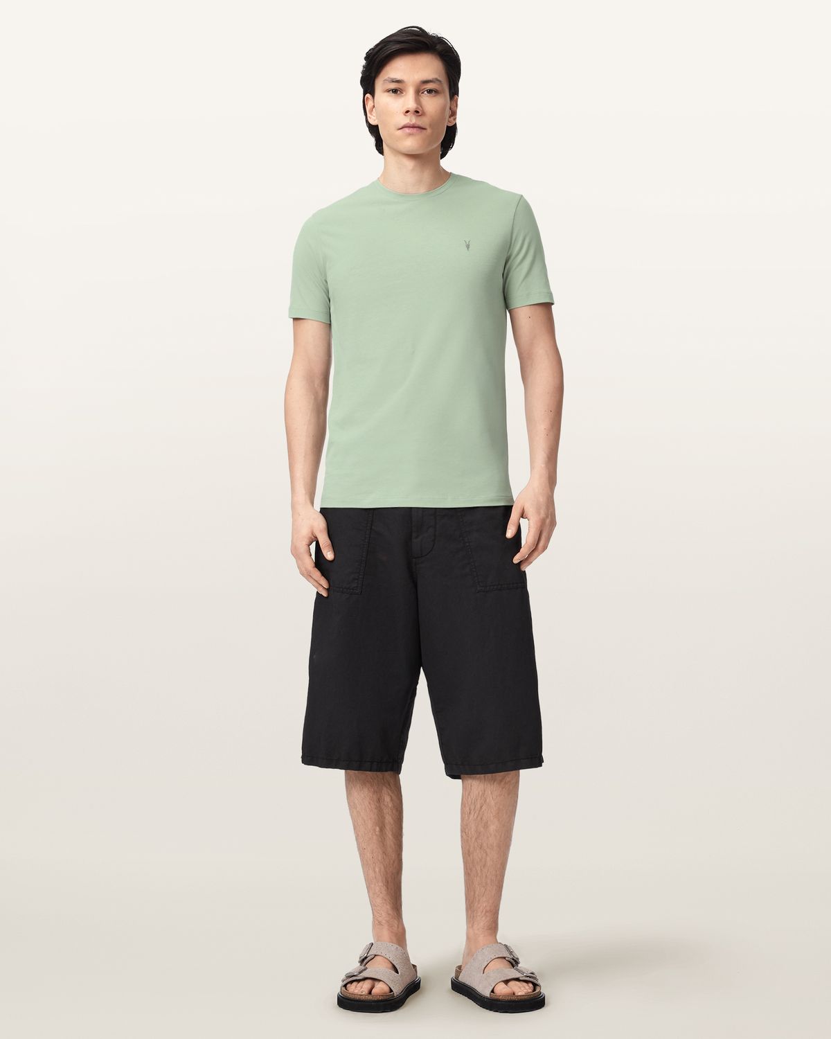 올세인츠(ALLSAINTS) 브레이스 크루 티셔츠 M030JB-10505