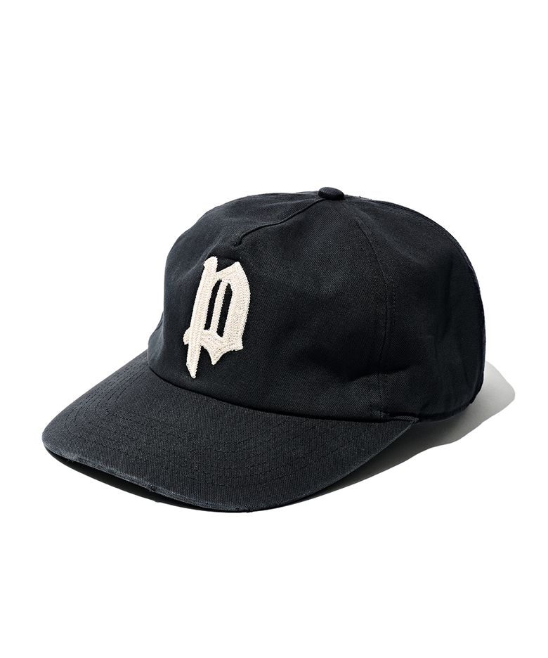 Classic Old P Ball Cap_VTG Black