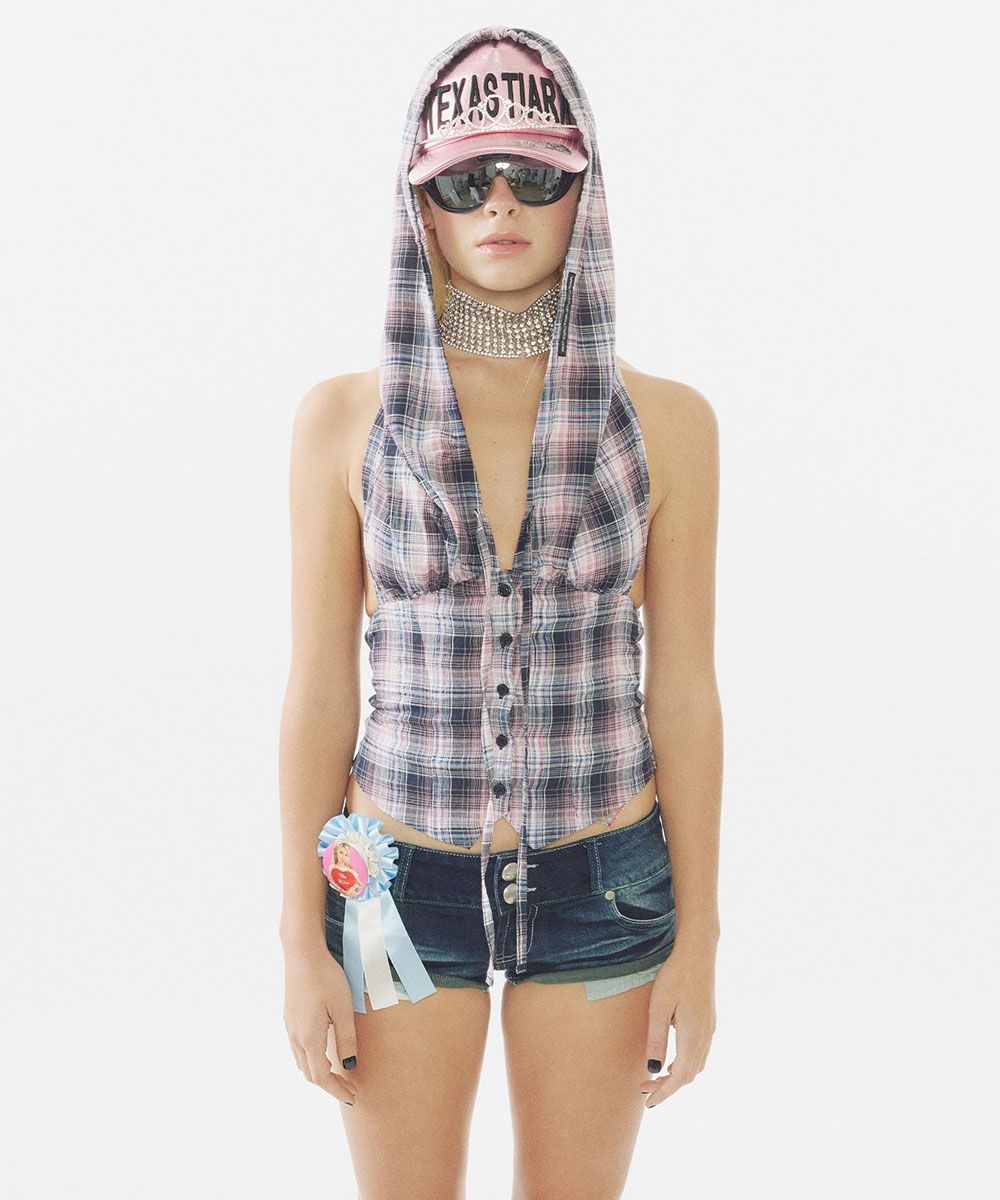 스컬프터(SCULPTOR) Studded Denim Shorts Mid Blue - 사이즈 & 후기