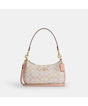 테리 숄더 백 인 프리티 시그니처 캔버스 CDZ05 IMM8C