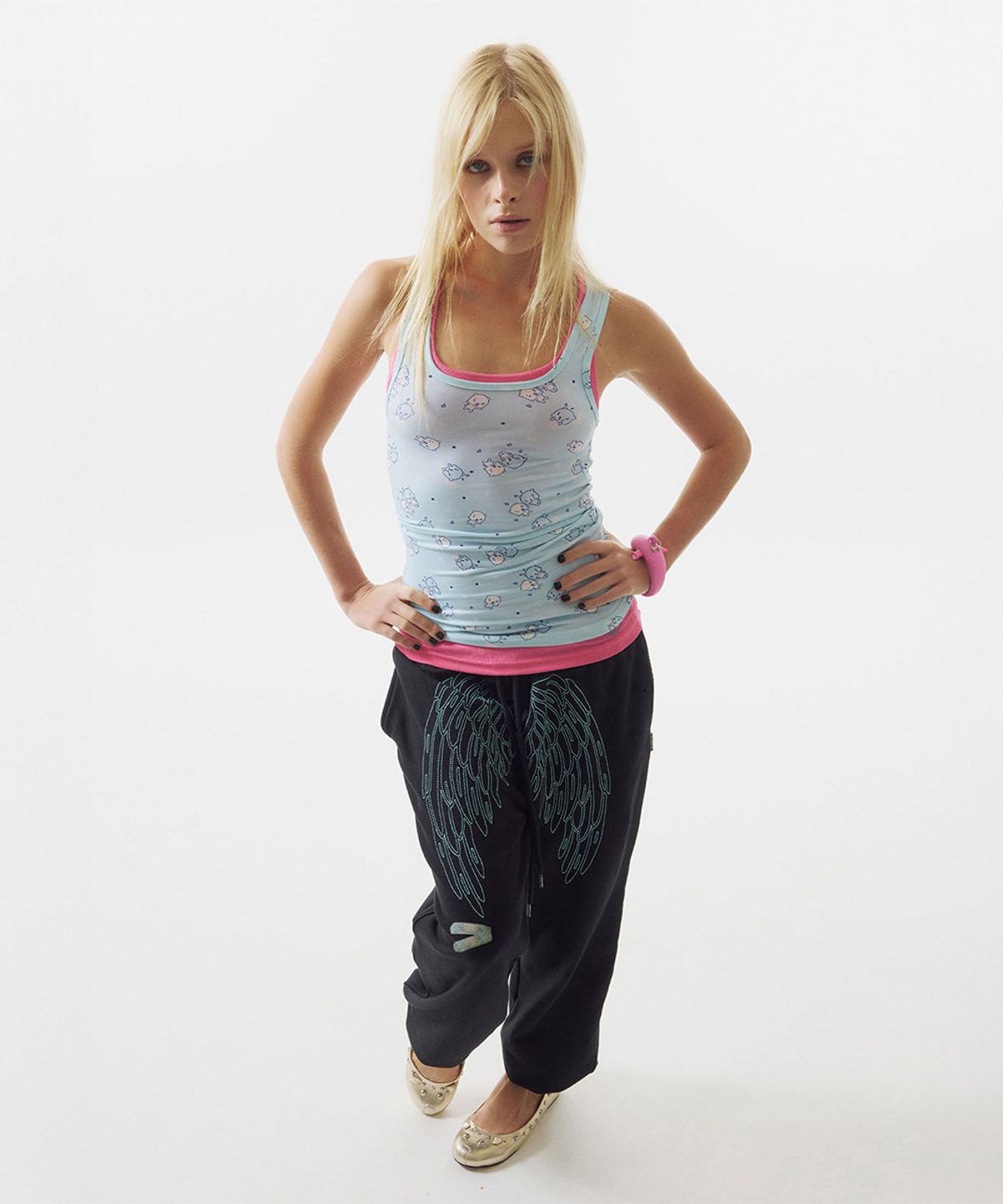 스컬프터(SCULPTOR) Angelic Sweatpants Black