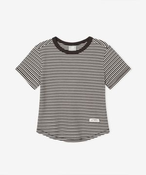 NBNEG2W552 / WOMEN 컴피프레쉬 와플 반팔티 (BROWN)