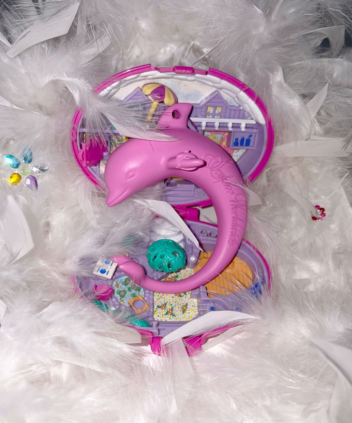 스컬프터(SCULPTOR) Dolphin Bangle Acid Pink