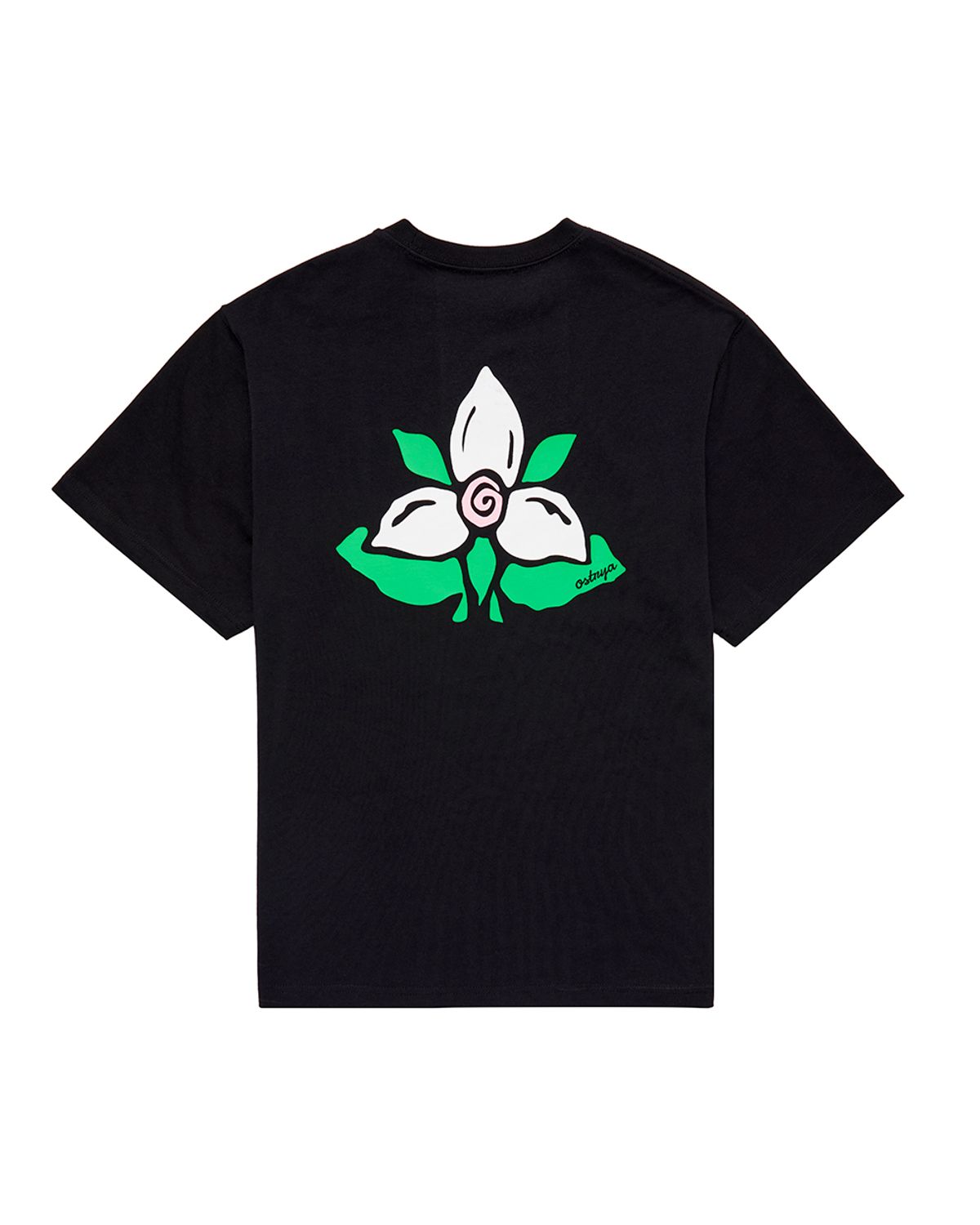 오스트리야(OSTRYA) 26SS Trillium Swirl Tee Black