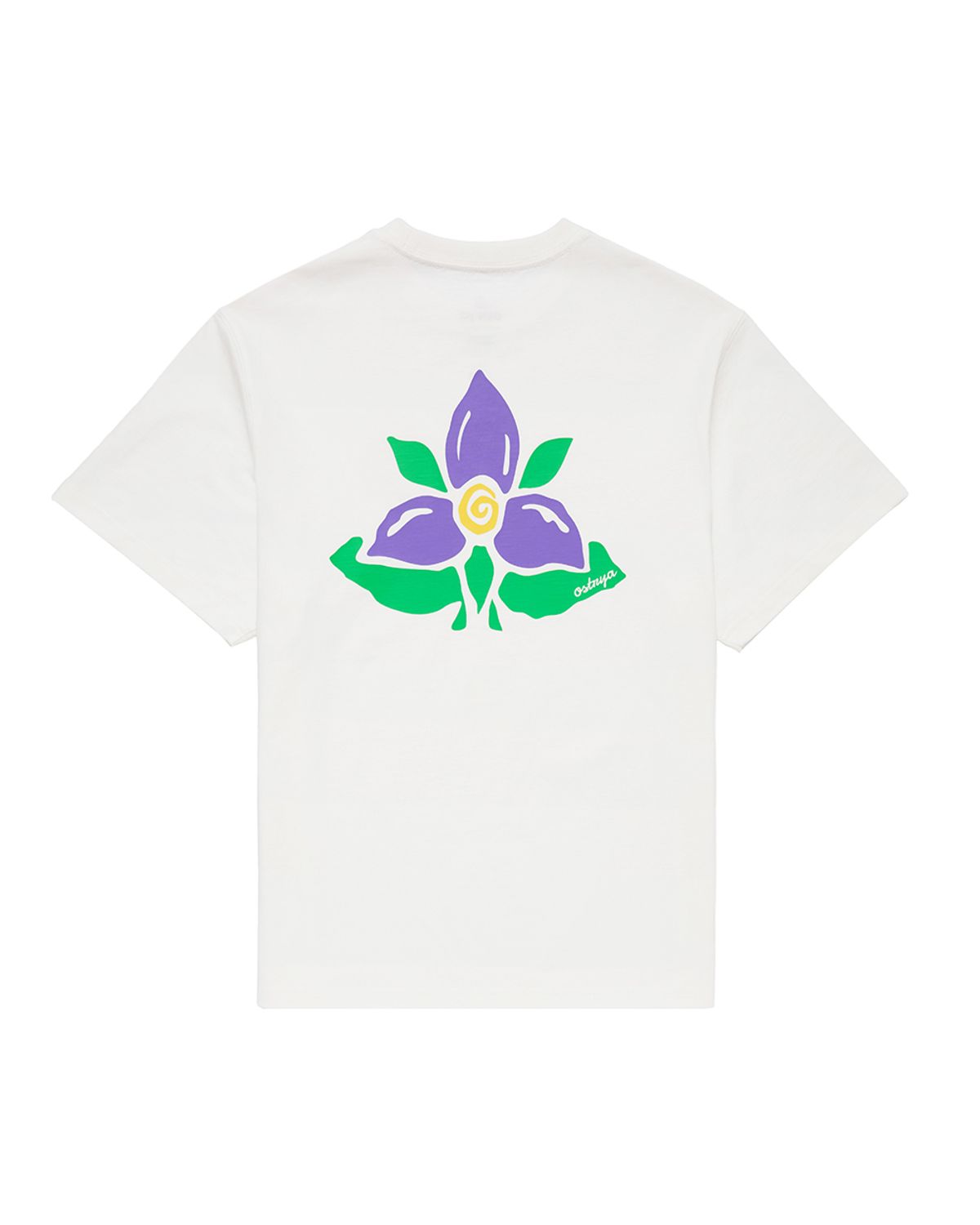 오스트리야(OSTRYA) 26SS Trillium Swirl Tee Cloud White