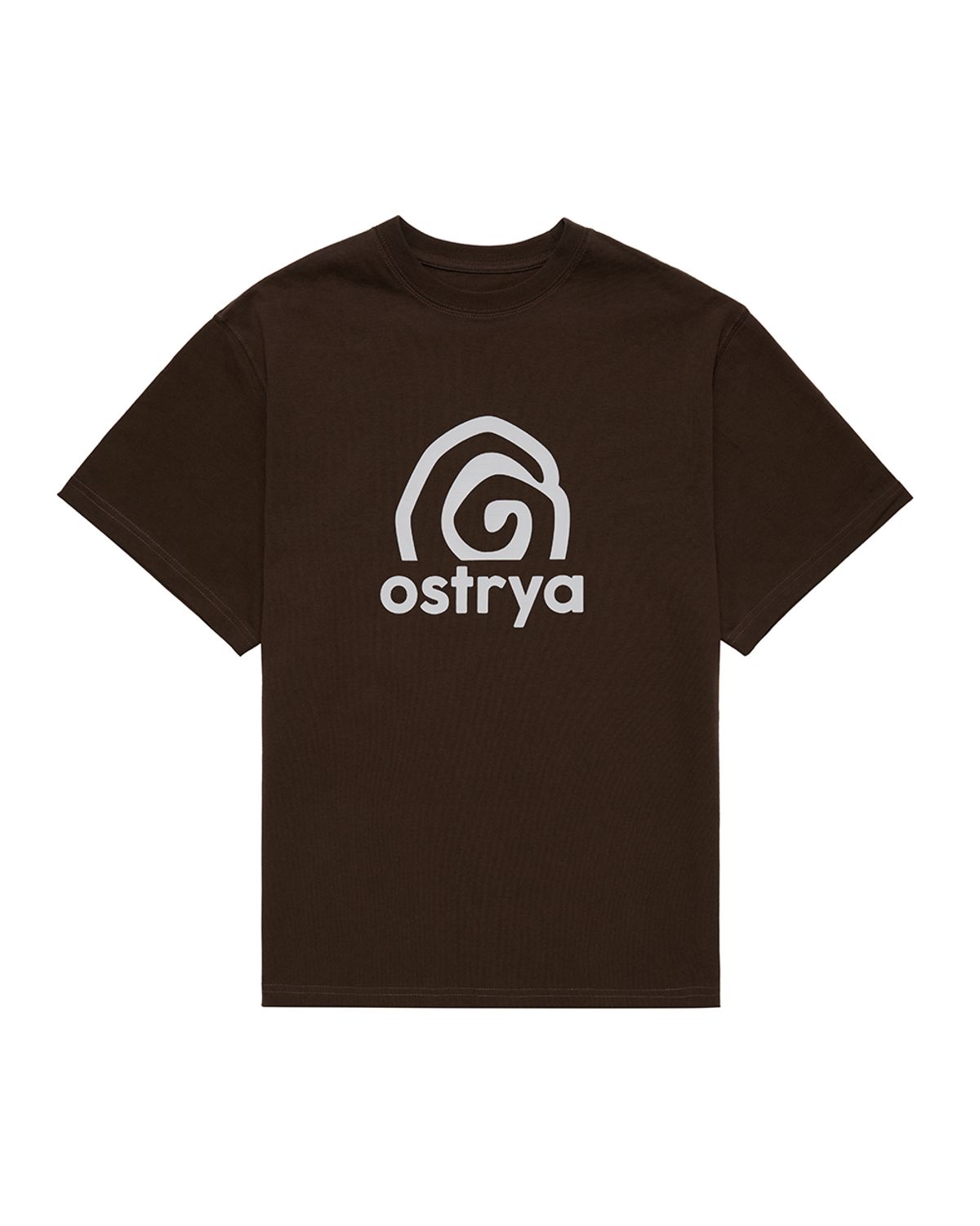 오스트리야(OSTRYA) 26SS Rising Swirl Tee Umber