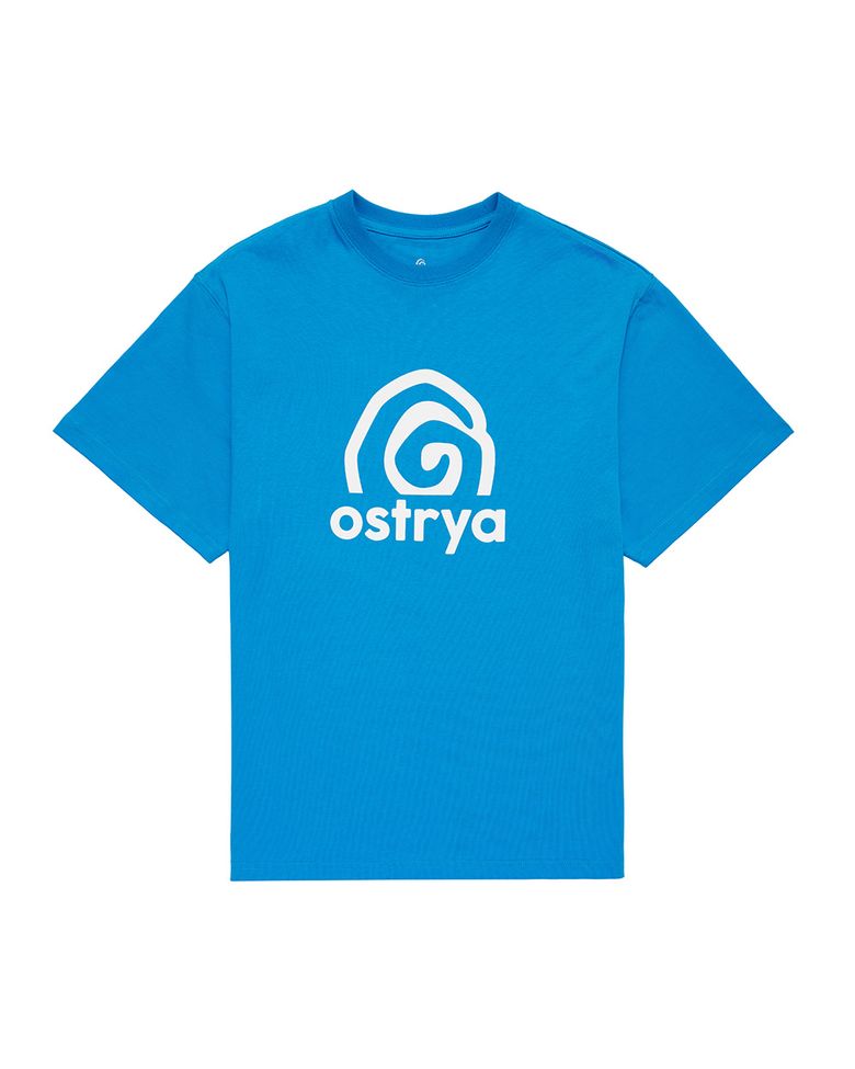 26SS Rising Swirl Tee Sky Blue