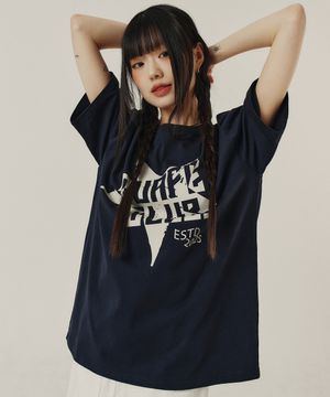 STAR OVERFIT GRAPHIC T-SHIRT_2color