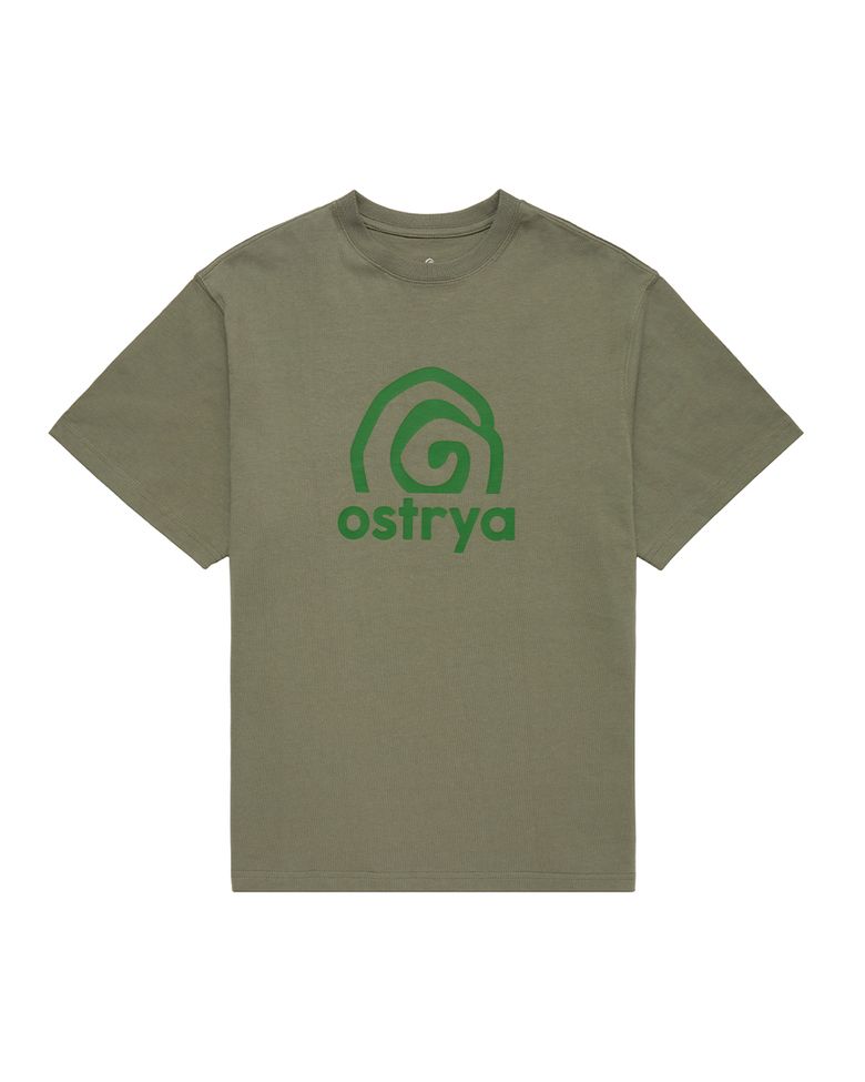 26SS Rising Swirl Tee Sage