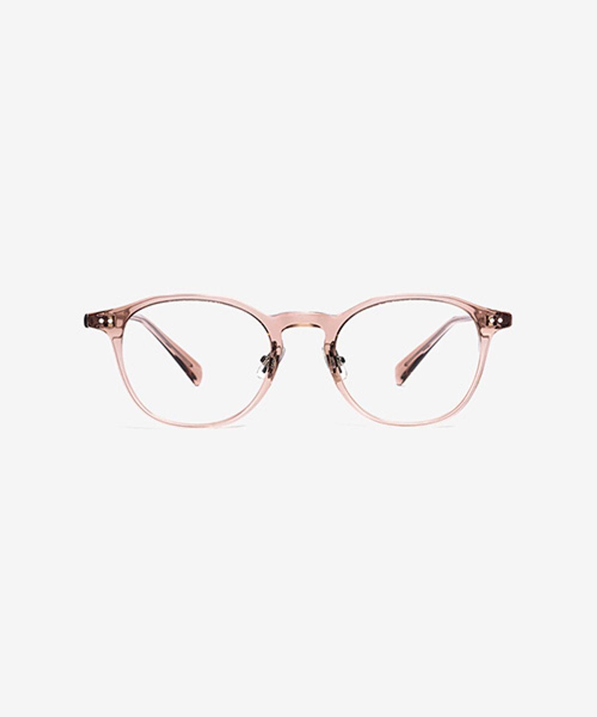 테츠오 아이웨어(TETSUO EYEWEAR) DEAR(디어) 안경테 C3 PINK CRYSTAL