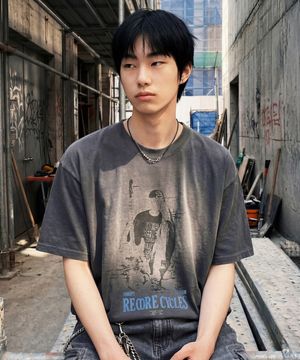 빈스트릿 반팔티셔츠 딥그레이 JIST6947