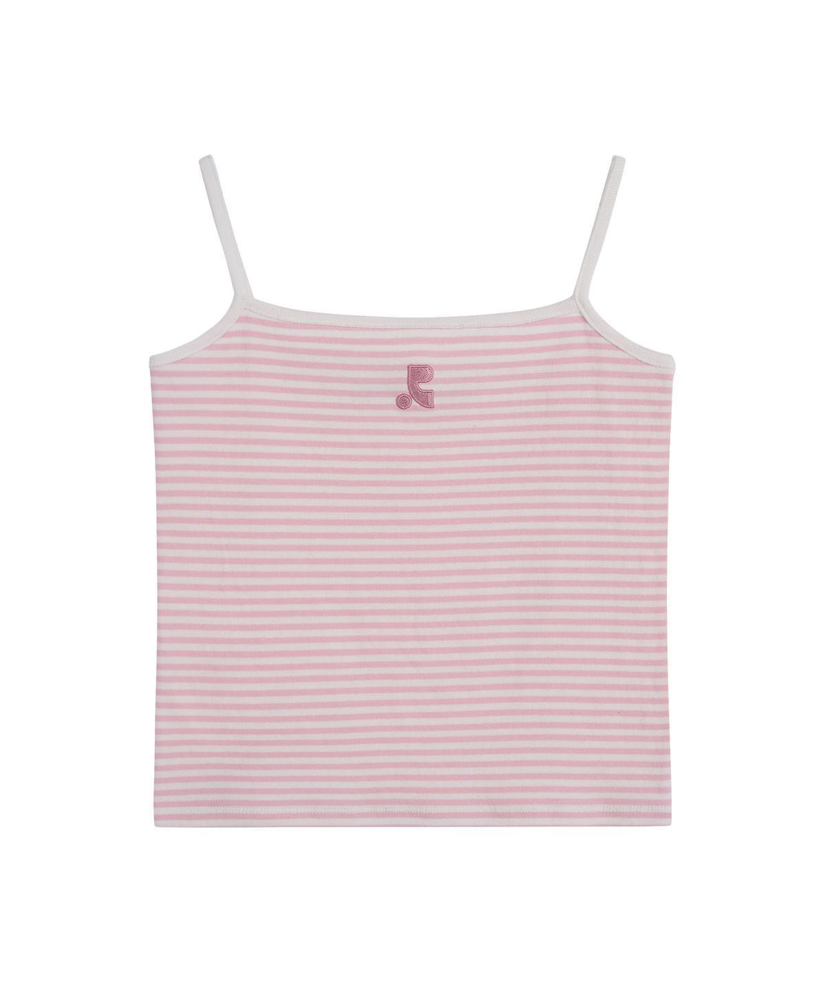 레스트앤레크레이션(REST&RECREATION) STRIPE LOGO SLEEVELESS - PINK