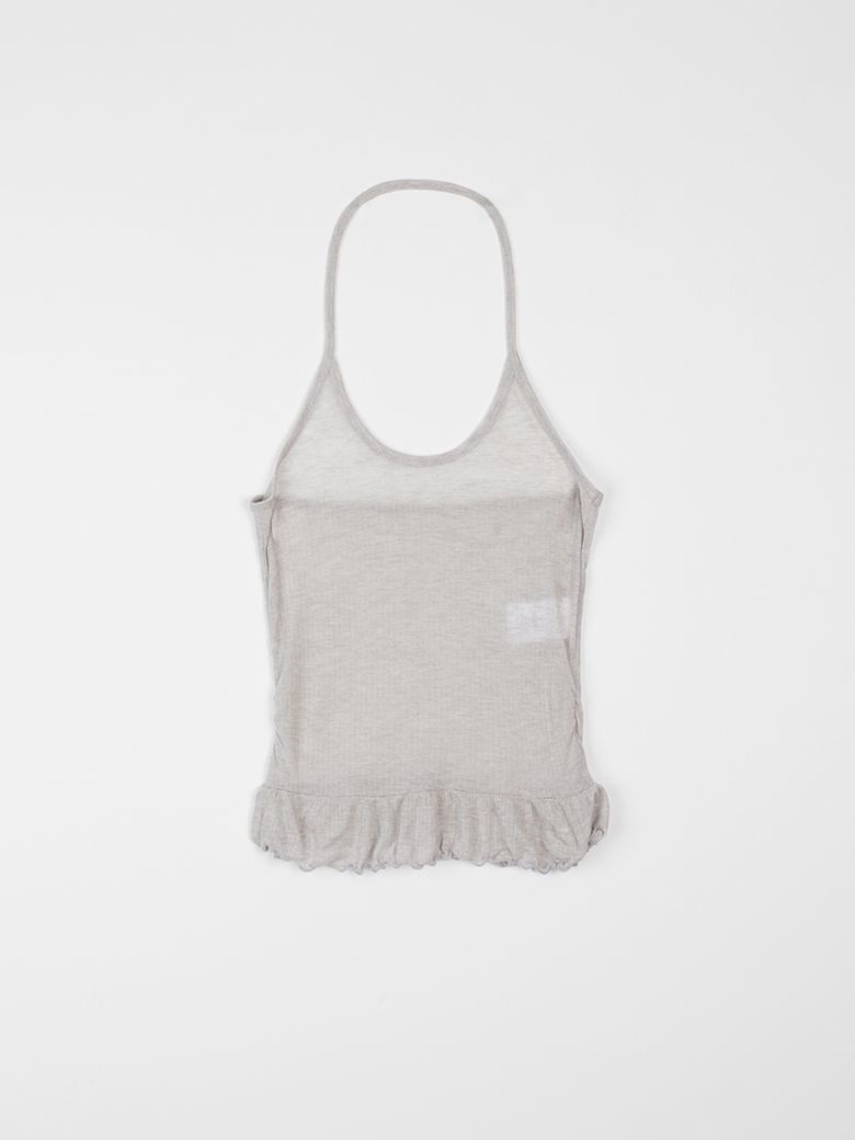 Halter neck sleeveless (Grey)