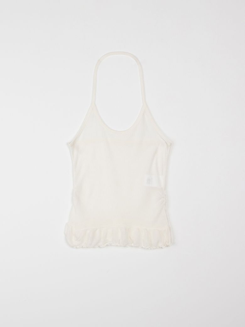 Halter neck sleeveless (Ivory)