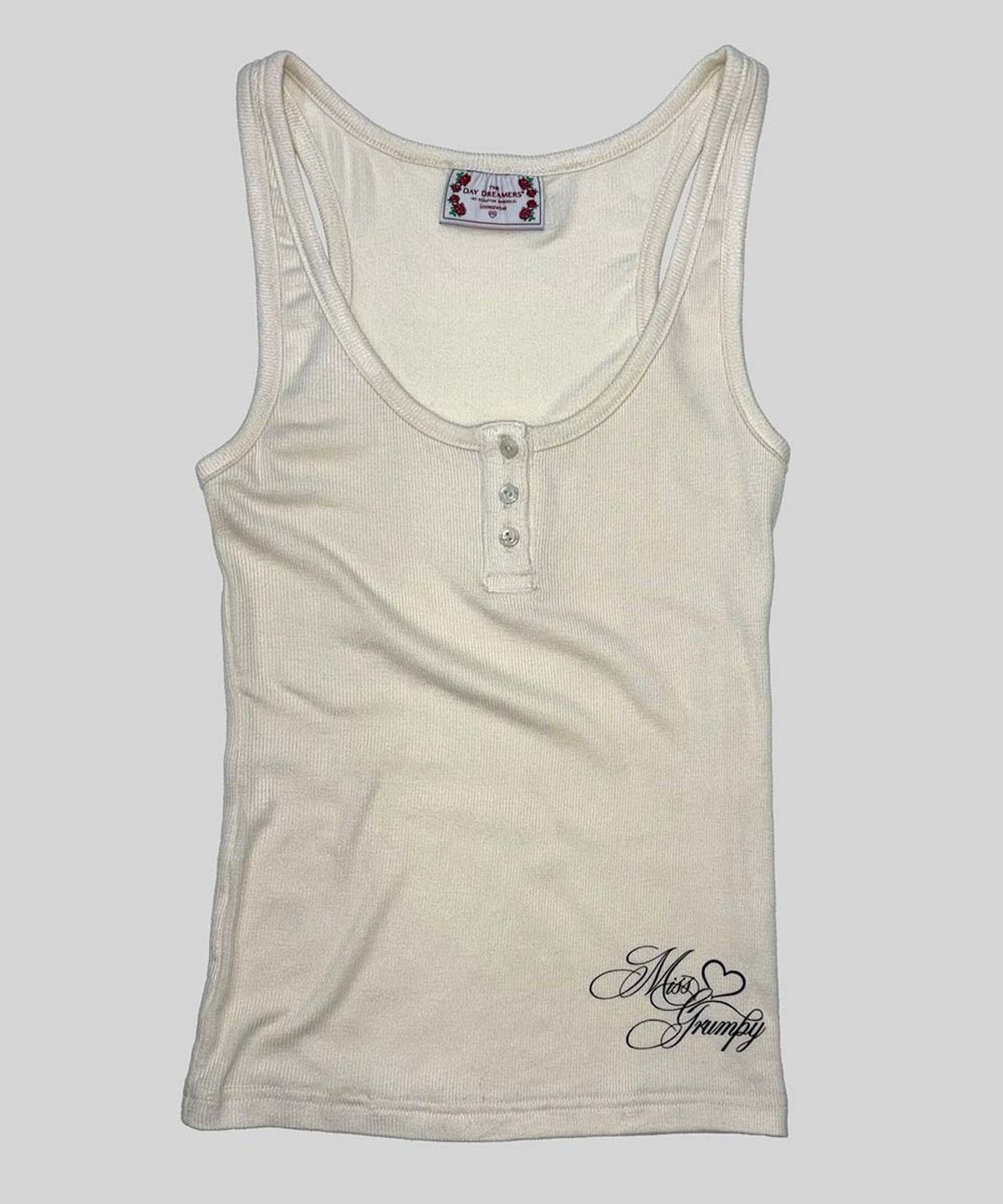 스컬프터(SCULPTOR) Miss Grumpy Button-Up Top Cream