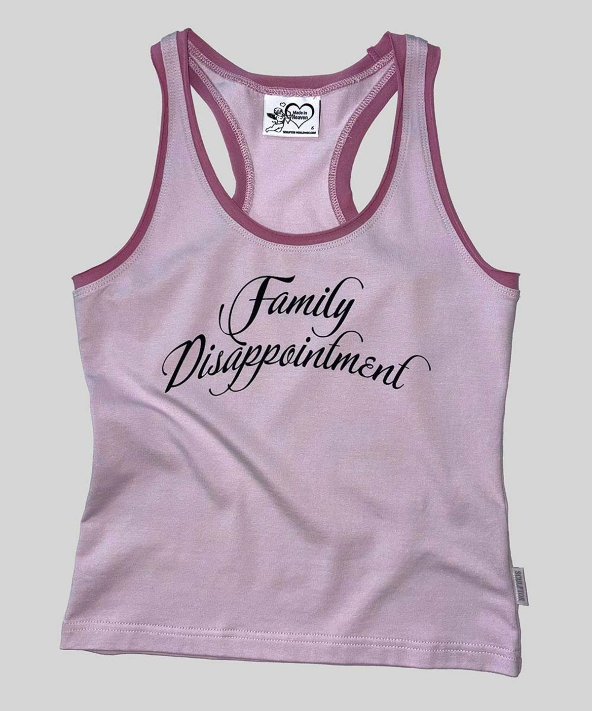 스컬프터(SCULPTOR) Family Disappointment Tank Top Pink