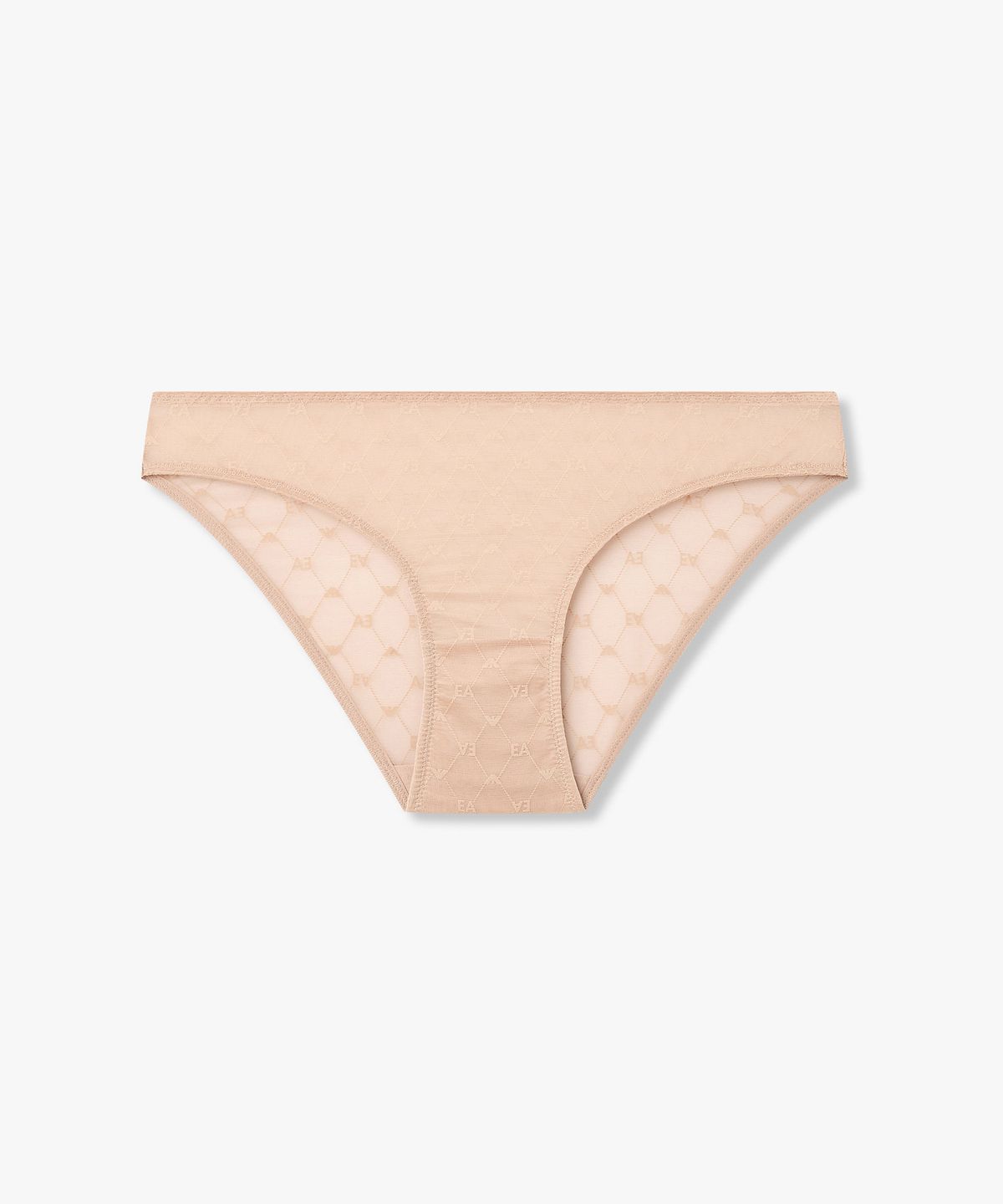 엠포리오 아르마니 언더웨어(EMPORIO ARMANI UNDERWEAR) 여성 EA로고 패턴 메쉬 브리프_오트 0826111526