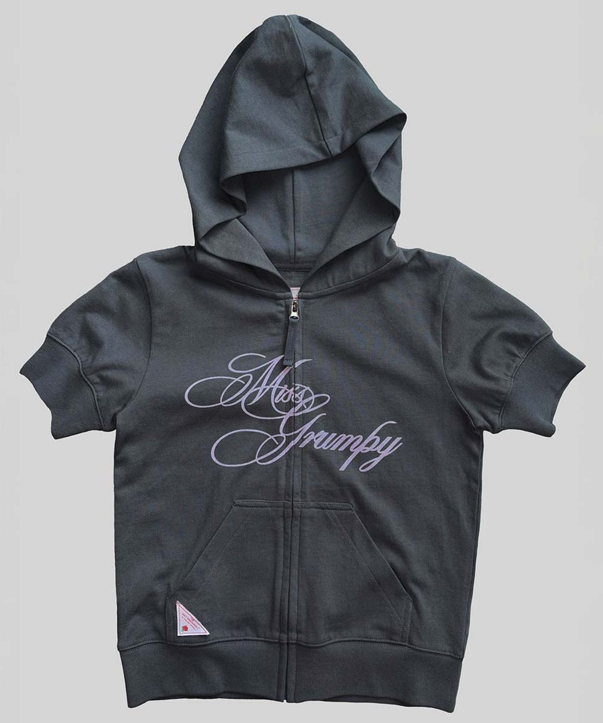 스컬프터(SCULPTOR) Miss Grumpy Zip-Up Hoodie Charcoal