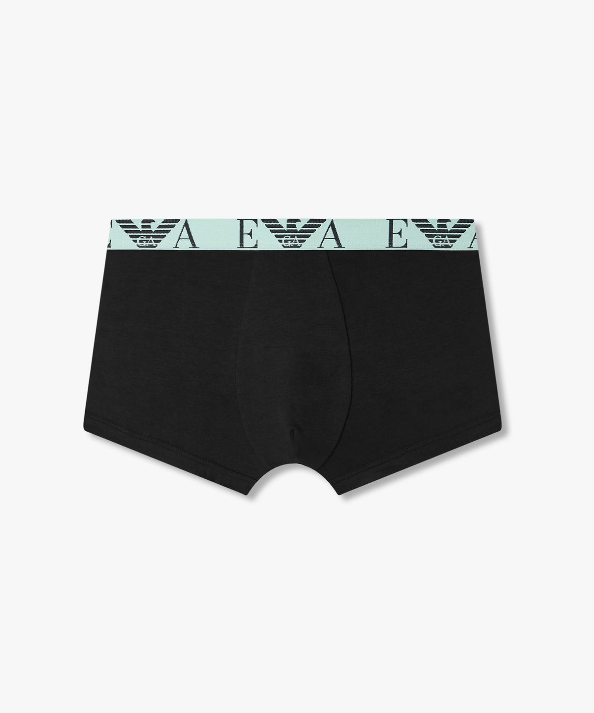 엠포리오 아르마니 언더웨어(EMPORIO ARMANI UNDERWEAR) 남성 모노그램 앤 심볼 로고 드로즈_내츄럴 블랙 0816112165