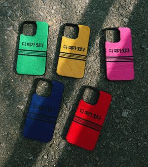 다 때가 있다 [패브릭 자수케이스]