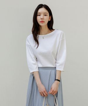 이즈빌 벌룬 7부 티셔츠_F6S317TS