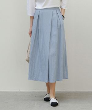 세나 플레어 롱 스커트_61SK1491