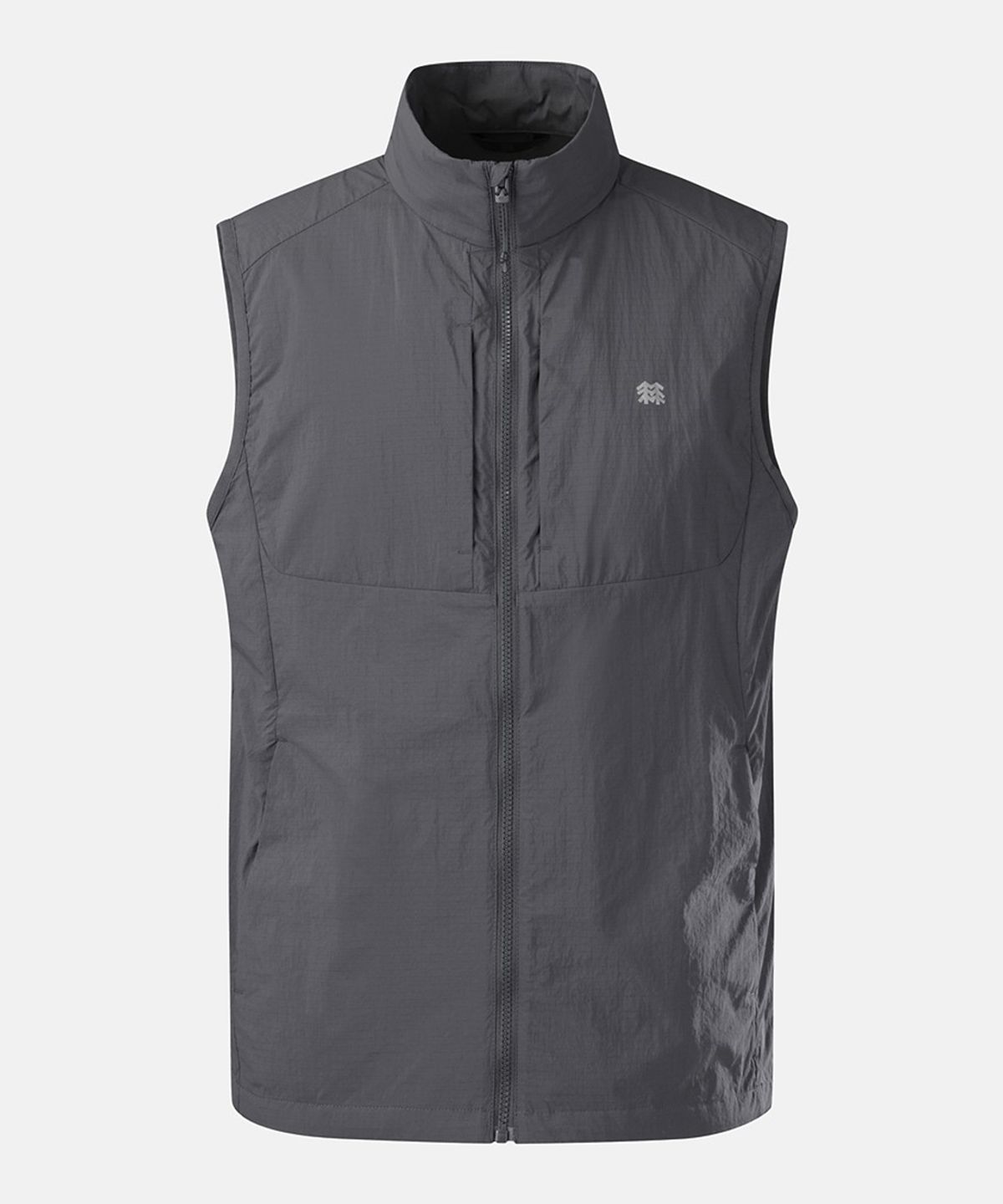 코오롱스포츠(KOLON SPORT) 남성 방풍 스탠드넥 베스트 JWVAX26311CGY