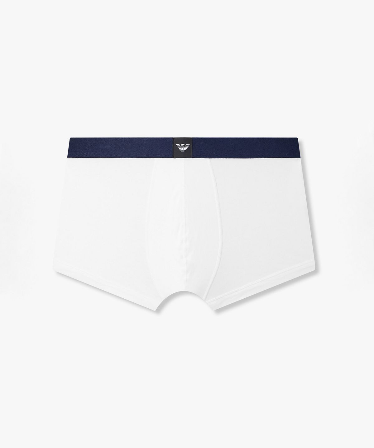 엠포리오 아르마니 언더웨어(EMPORIO ARMANI UNDERWEAR) 남성 이글 로고 패치 밴딩 드로즈_화이트 0816112107