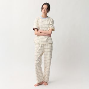 제리 스트라이프 여성 잠옷 세트