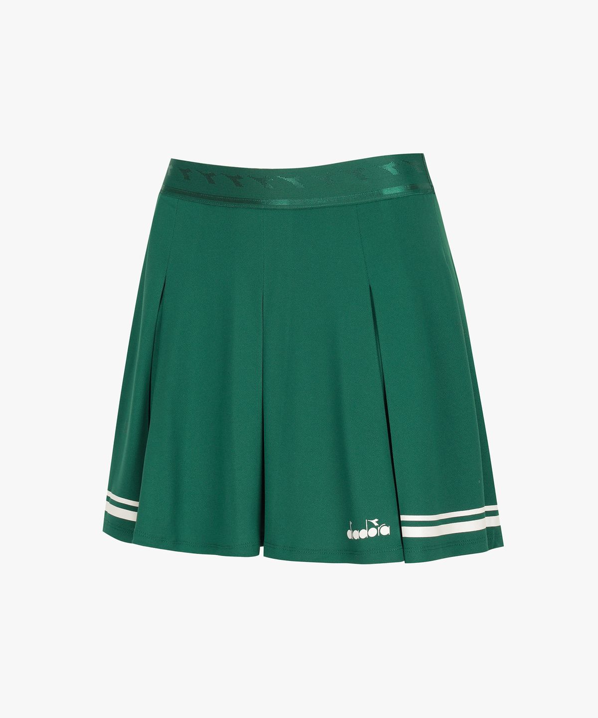 디아도라(diadora) 클래식 테니스 PK 스커트 GREEN