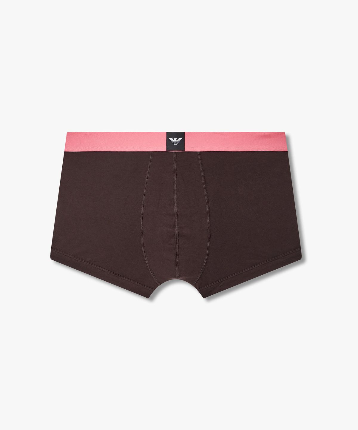 엠포리오 아르마니 언더웨어(EMPORIO ARMANI UNDERWEAR) 남성 이글 로고 패치 밴딩 드로즈_브라운 0816112104