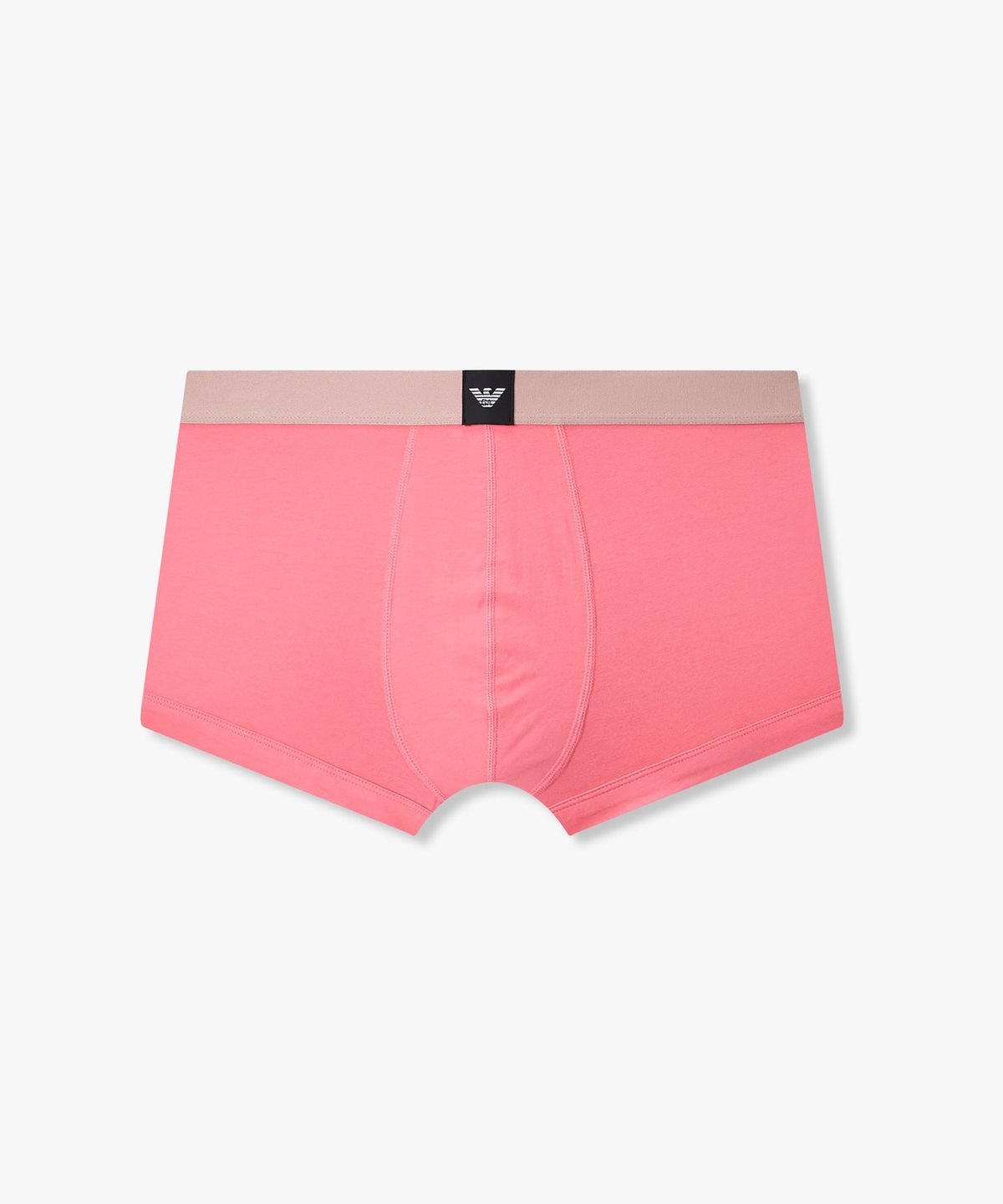 엠포리오 아르마니 언더웨어(EMPORIO ARMANI UNDERWEAR) 남성 이글 로고 패치 밴딩 드로즈_핑크 0816112103