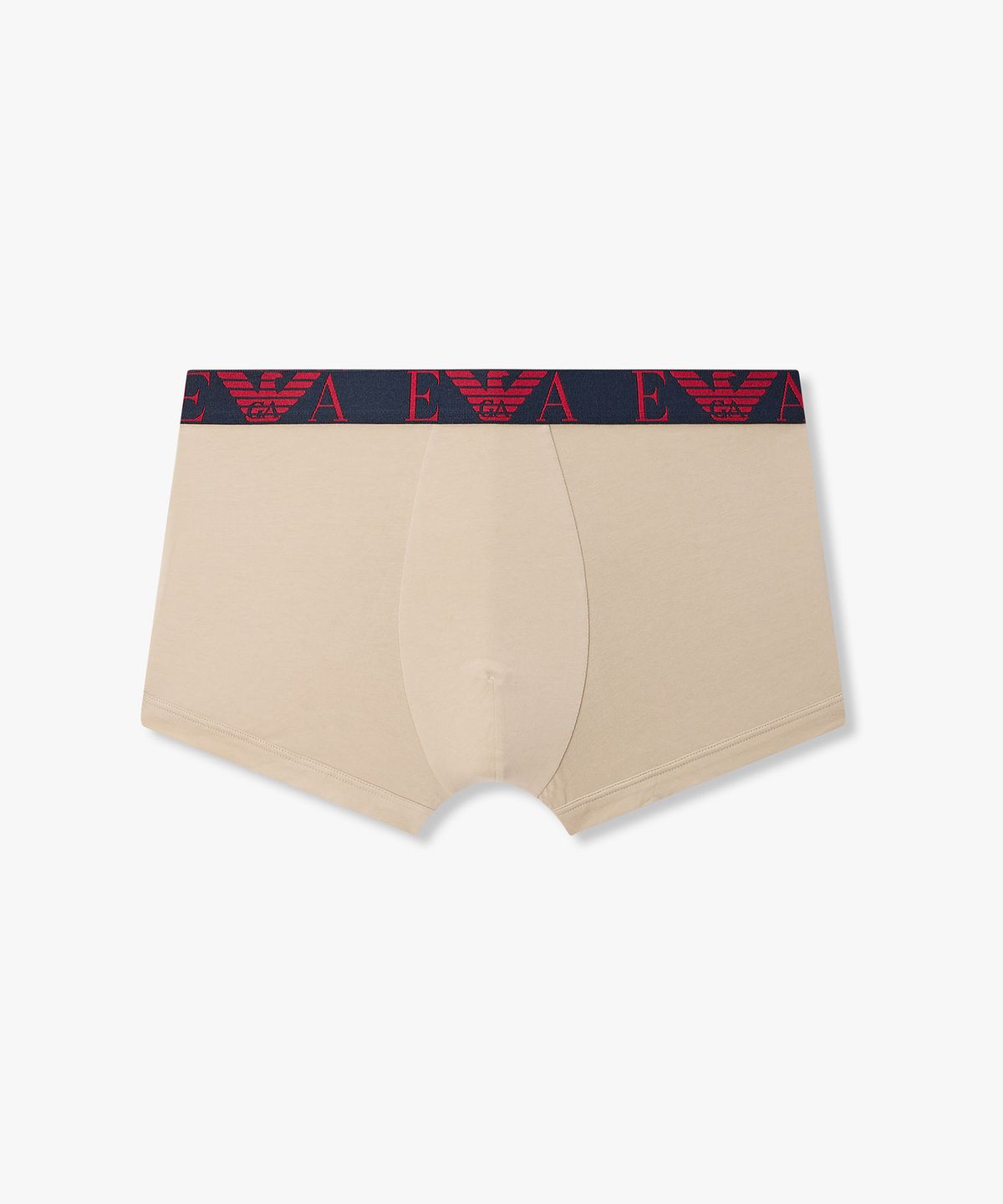 엠포리오 아르마니 언더웨어(EMPORIO ARMANI UNDERWEAR) 남성 모노그램 앤 심볼 로고 드로즈_베이지 0816112064