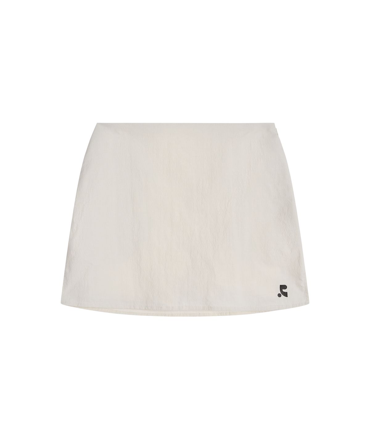 레스트앤레크레이션(REST&RECREATION) NYLON BACK POUCH SKIRT - LIGHT BEIGE