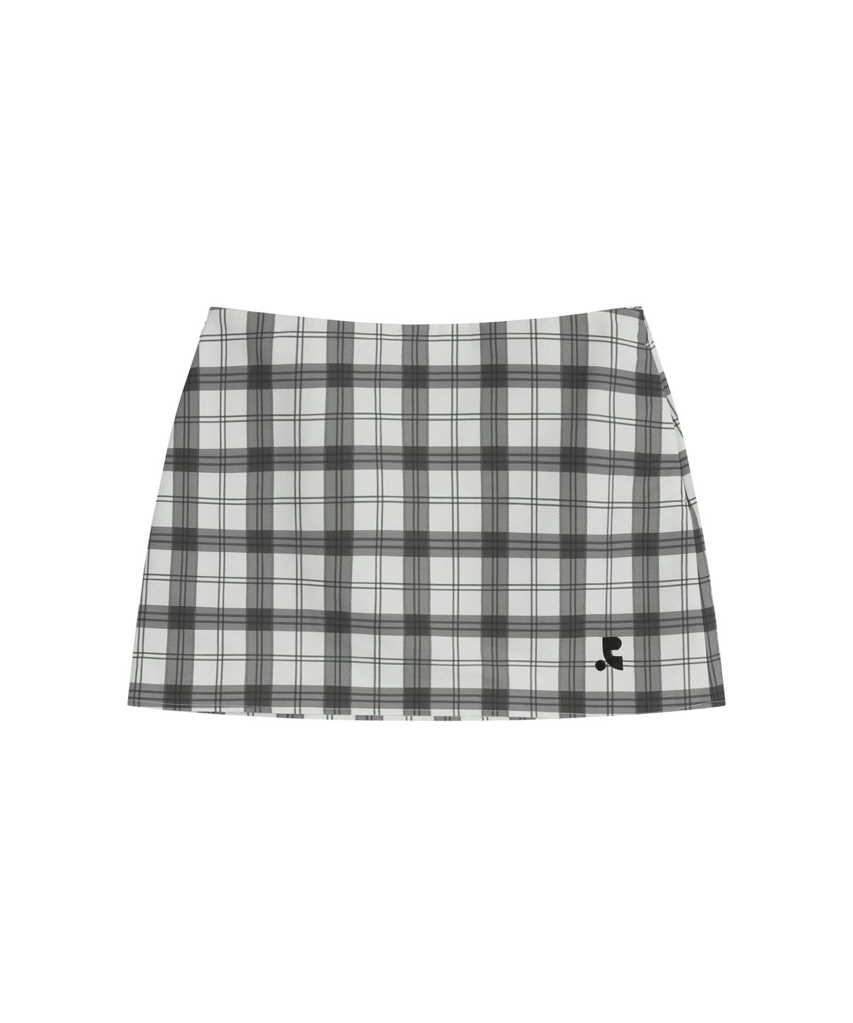 레스트앤레크레이션(REST&RECREATION) RR CHECK MINI SKIRT - IVORY