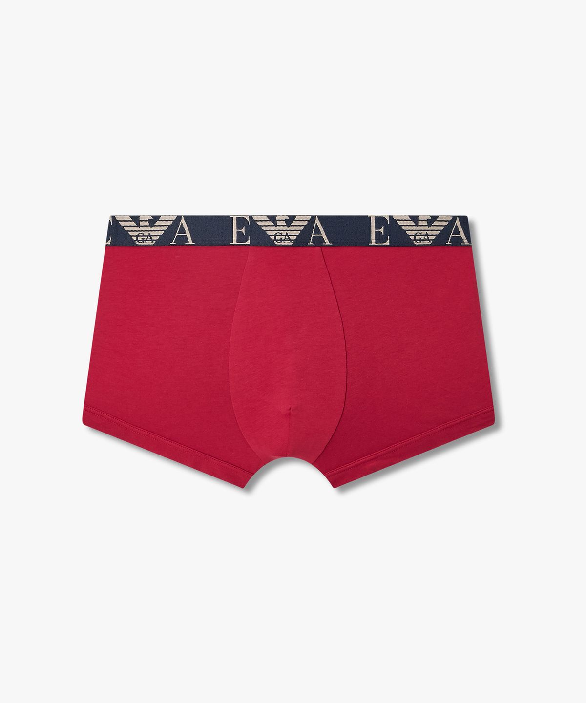 엠포리오 아르마니 언더웨어(EMPORIO ARMANI UNDERWEAR) 남성 모노그램 앤 심볼 로고 드로즈_레드 0816112062