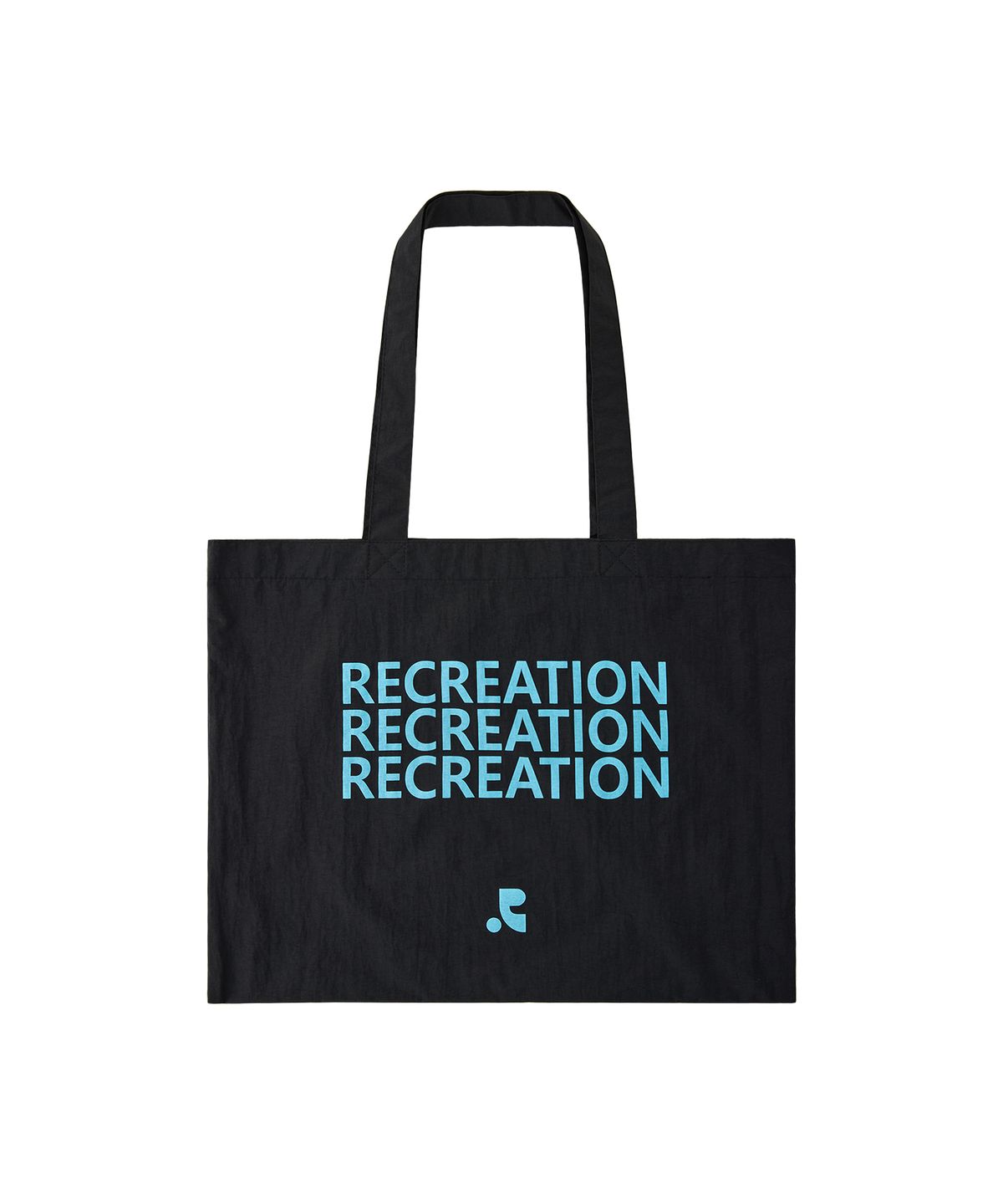 레스트앤레크레이션(REST&RECREATION) NYLON SHOULDER BAG - BLACK