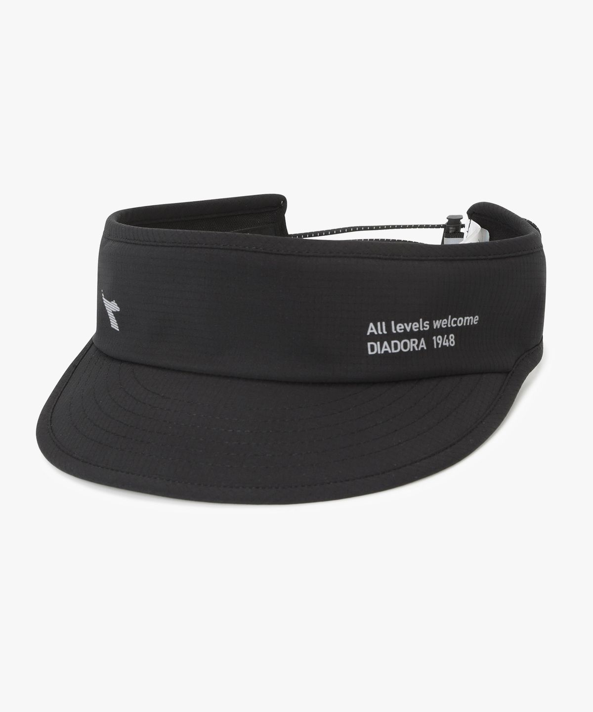 디아도라(diadora) 패커블 바이저 BLACK