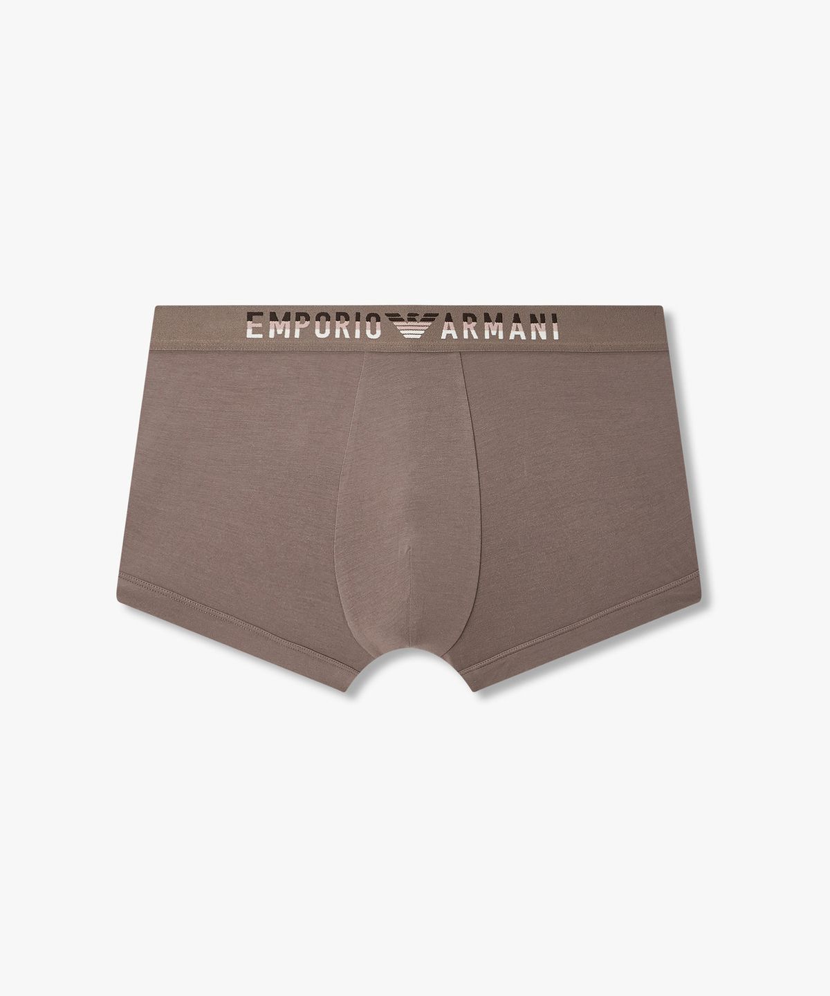 엠포리오 아르마니 언더웨어(EMPORIO ARMANI UNDERWEAR) 남성 톤온톤 자카드 로고 드로즈_초코 0816112018