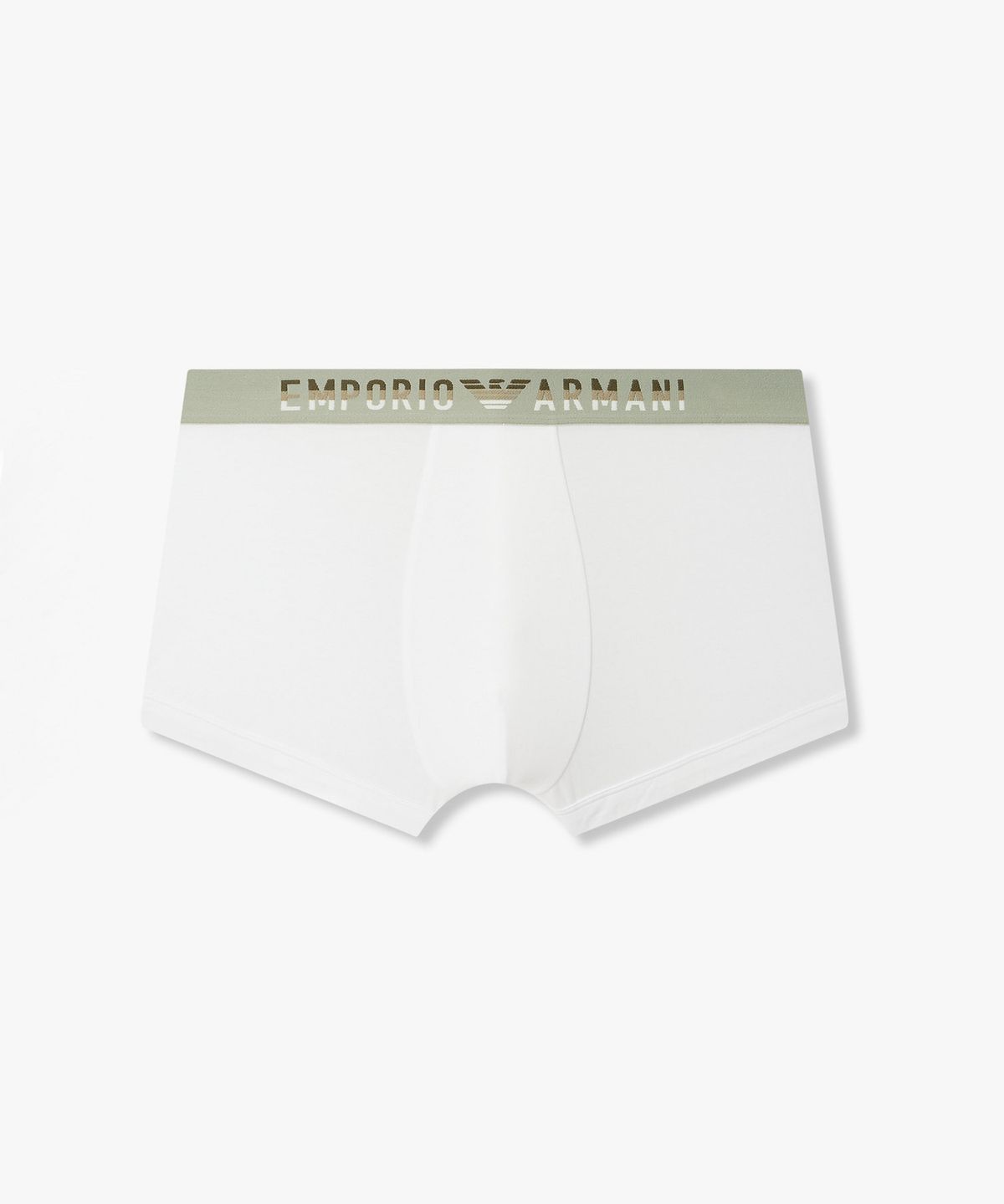 엠포리오 아르마니 언더웨어(EMPORIO ARMANI UNDERWEAR) 남성 톤온톤 자카드 로고 드로즈_화이트 0816112017