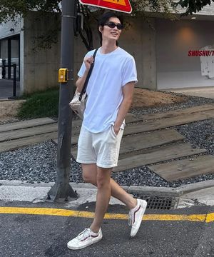 20수 크루넥 반팔 티셔츠_2 COLOR