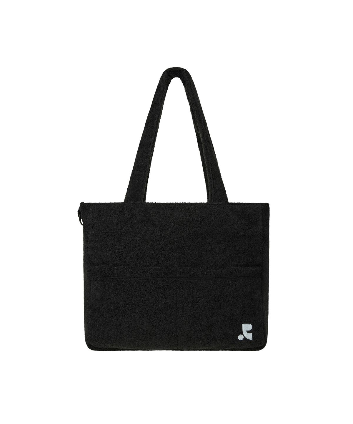 레스트앤레크레이션(REST&RECREATION) TERRY BEACH BAG - BLACK