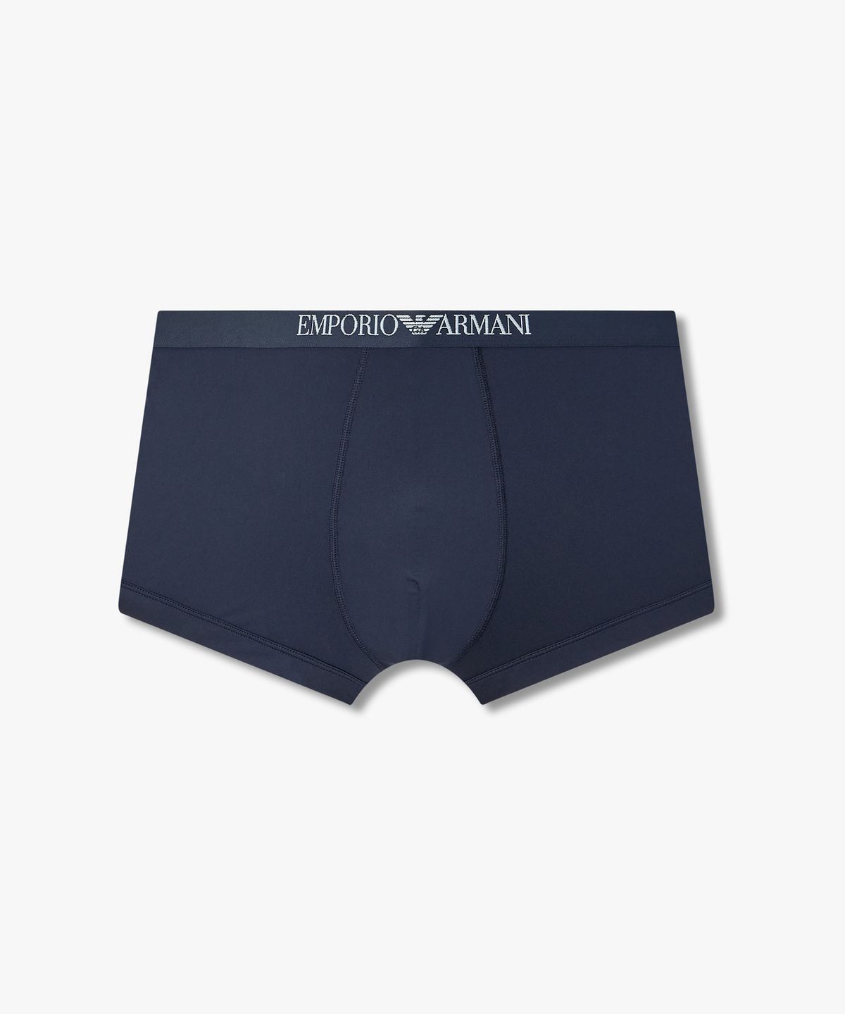 엠포리오 아르마니 언더웨어(EMPORIO ARMANI UNDERWEAR) 남성 글로시 센터 배색 로고 드로즈_네이비 0816112004