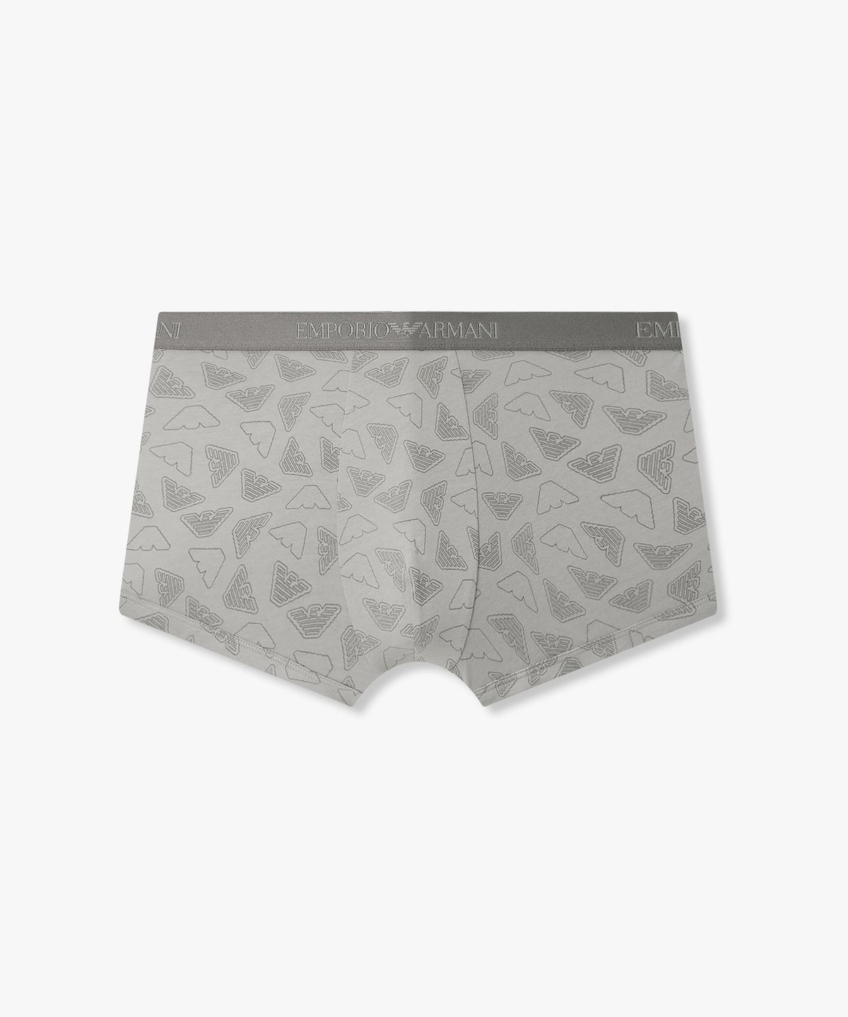 엠포리오 아르마니 언더웨어(EMPORIO ARMANI UNDERWEAR) 남성 아웃라인 로고 패턴 드로즈_그레이 08M6112312