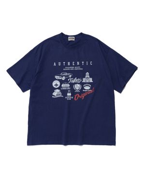 컬리지 로고 컬렉션 반팔티 (네이비)