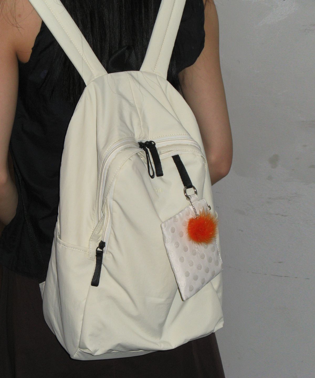 포테(POTE) [2차리오더:바로출고] 0002 HideSlot Classic Backpack_Cream
