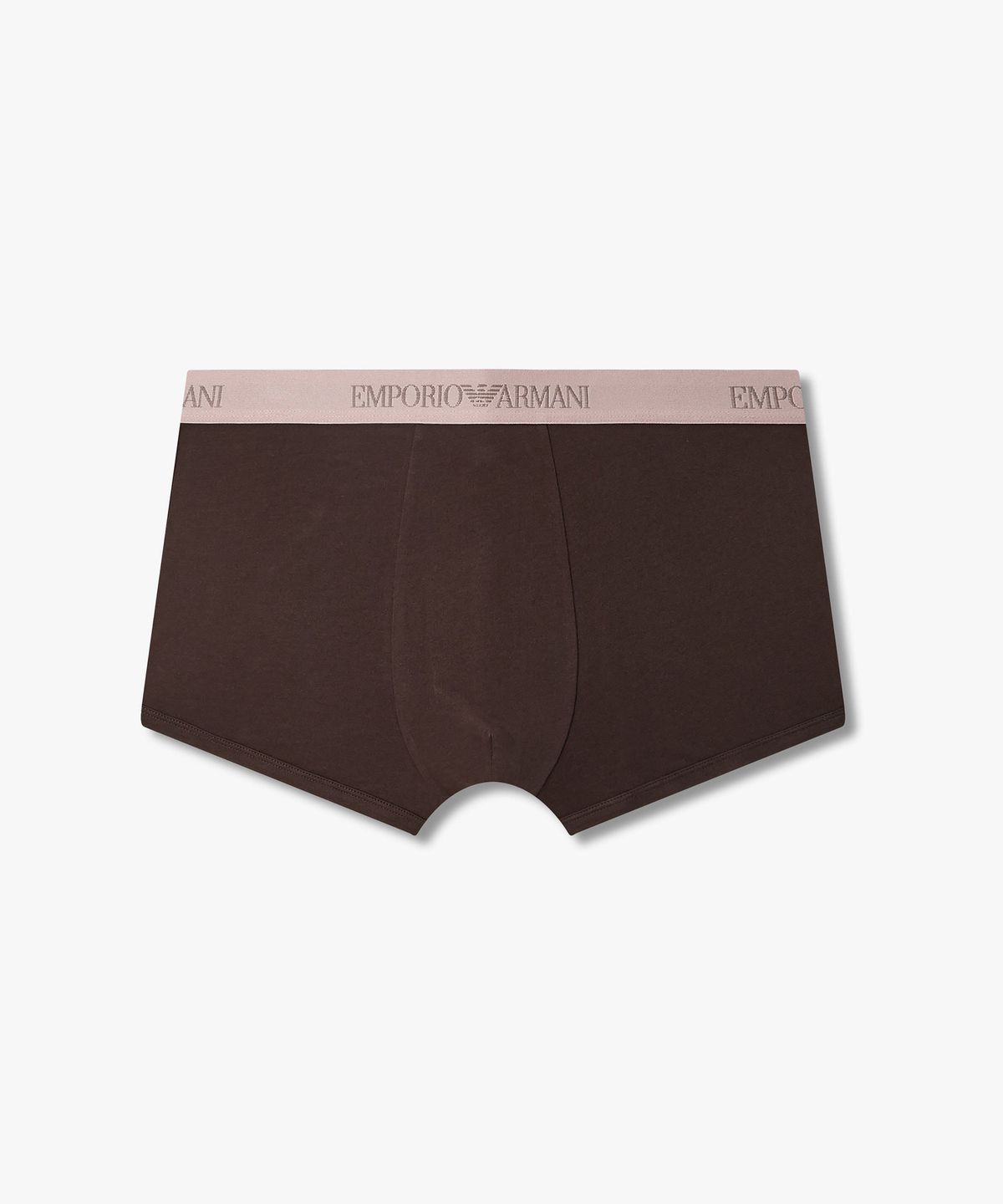 엠포리오 아르마니 언더웨어(EMPORIO ARMANI UNDERWEAR) 남성 자카드 로고 밴딩 드로즈_브라운 08M6112305