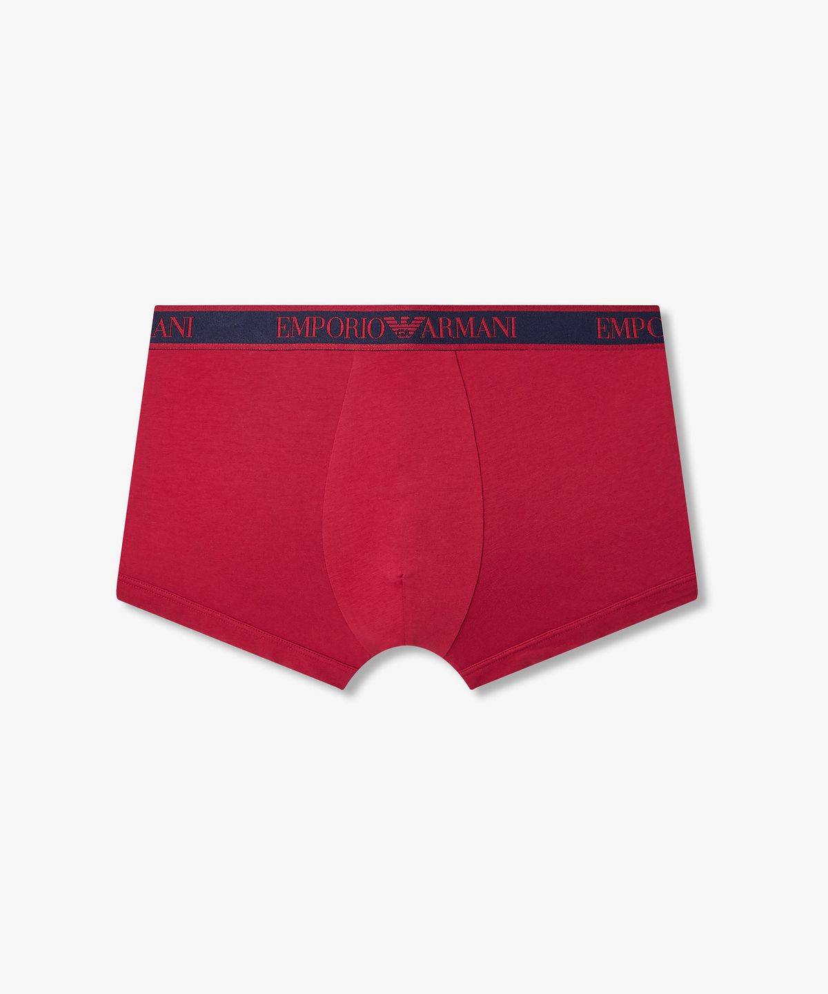 엠포리오 아르마니 언더웨어(EMPORIO ARMANI UNDERWEAR) 남성 라인 트림 자카드 로고 드로즈_레드 08M6112314
