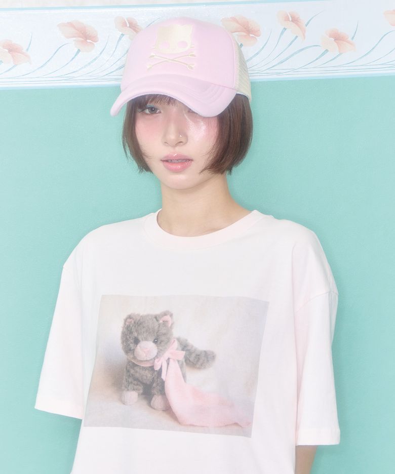 베이비 키리 박시 티셔츠 (핑크)